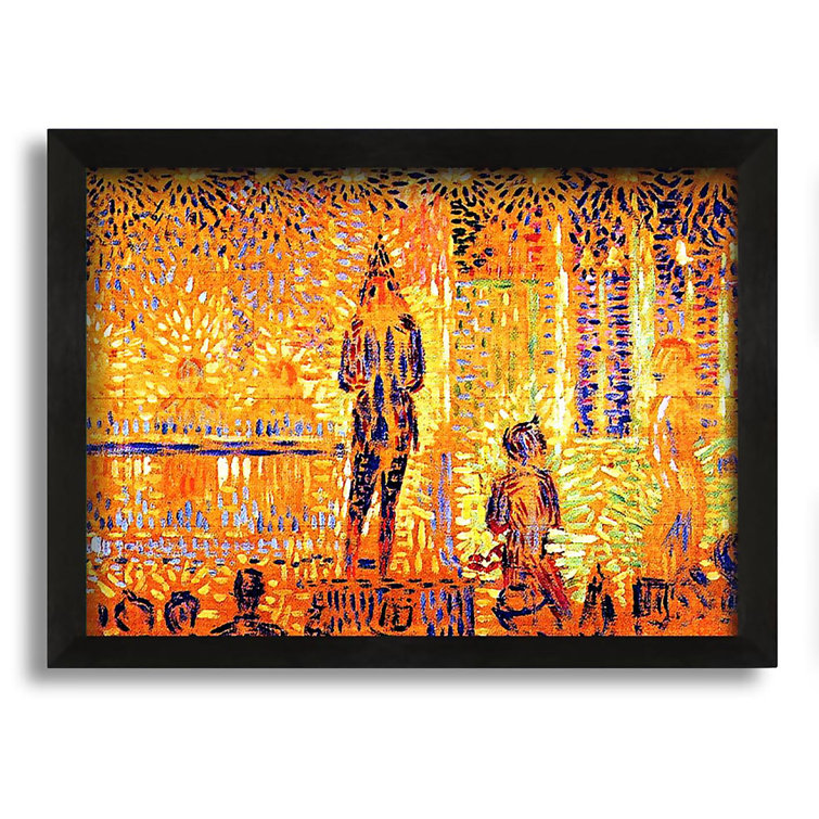 ClassicLiving Study Of The Circus Parade by Georges Seurat